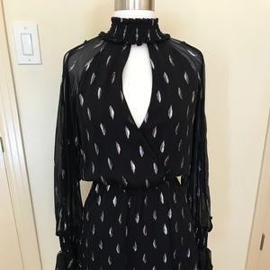 - Parker Cold Shoulder Dress